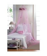 PINK PRINCESS BED CANOPY - $35.00