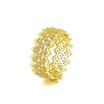 Mozume 14K Gold Plated Sterling Silver Ring Eternity Band (Gold 2, 8) - $18,360.82 Mozume 14K Gold Plated Sterling Silver Ring Eternity Band (Gold 2, 8) - $18,360.82 MXN