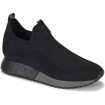 Baretraps Women Slip On Sporty Sneakers Pringer Size US 10M Black Stretc... - £42.67 GBP
