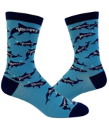 Women&#39;s Mommy Shark Socks Funny  Song Mothers Day Fish Graphic Novelty - $8.79