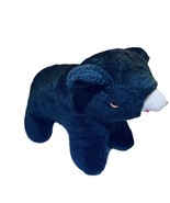 VTG 1970’s Master Made Toys 16” Black Bear Plush Souvenir Rubber Face Sm... - $38.28