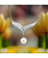 Mikimoto Estate Akoya Pearl Necklace 17&quot; Sterling Silver 6.50 mm M433 - $5,283.61 MXN
