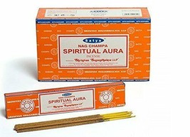 Satya Nag Champa Spiritual Aura  Incense Sticks Export Quality  Agarbatti 180gm - $19.99