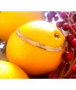 Vermeil Sterling Silver Serpentine dual Sided Gold and Textured Bracelet... - $26.88 CAD