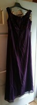 015 Purple Prom Formal Alfred Angelo Dress Style 6152 Wedding - £47.95 GBP