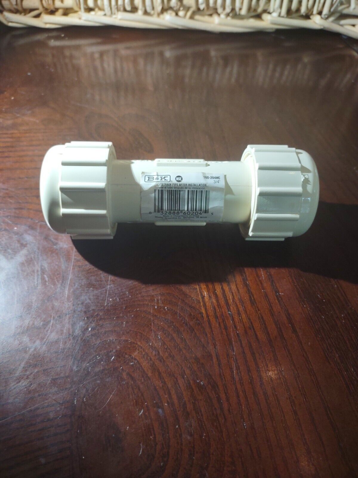 B&amp;K 3/4&quot; CPVC Coupling 160-204 Comp X Comp Compression Pipe Fittings - $7.80