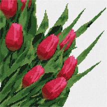 Pepita Needlepoint kit: Tulip Splash, 10&quot; x 10&quot; - £62.36 GBP+