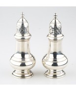 Gorham Sterling Silver Salt &amp; Pepper Shakers Vintage Tablewear 1111 - $8,495.87 MXN