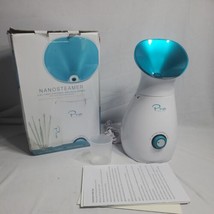 Pure NanoSteamer 3-in-1 Nano Ionic Facial Steamer with Precise Temp Control - £9.09 GBP