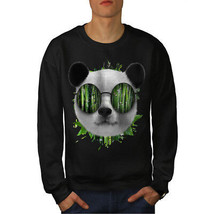 Wellcoda Cute Panda Bear Cool Mens Sweatshirt - £25.28 GBP+