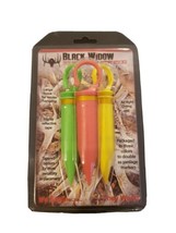 NEW Black Widow 3 Pack Deer Lures Scent Sticks Reflective Tape - £9.93 GBP