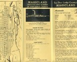 Deer Lodge County Montana Brochure 1950 Magicland Anaconda Smokestack - £67.10 GBP