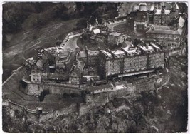 Postcard RPPC Edinburgh Castle From The Air Scotland UK - £3.15 GBP