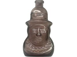 Vintage 1971 Wheaton NJ Pocahontas Amethyst Glass Figural Bottle Iridesc... - $14.82