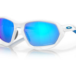 Oakley PLAZMA Sunglasses OO9019-1059 Matte White W/ PRIZM Sapphire Lens - $89.09