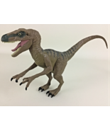 Jurassic World Park Velociraptor Delta Dinosaur 11&quot;x7&quot; Figure 2015 Hasbr... - $460.80 MXN