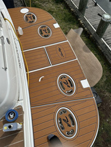 1999-2004 Sea Ray Sundancer 380 Swim Platform Cockpit Pad Boat EVA Teak Floor - £1,232.36 GBP