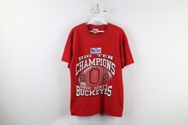 Vtg Mens M Distressed 2002 Big Ten Champs Ohio State University Football T-Shirt - $39.55