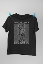 Depeche Mode Band Boys Don&#39;t Cry Cotton Black Full Size Unisex Tee Shirt AA782 - £11.16 GBP+