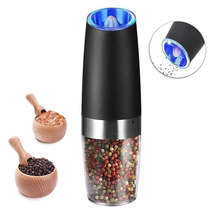 Electric Salt And Pepper Grinder Automatic Coarseness &amp; gravity Sensor - £17.72 GBP