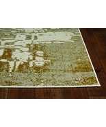 3 X 5 Ivory Or Gold Abstract Area Rug - $198.36 CAD