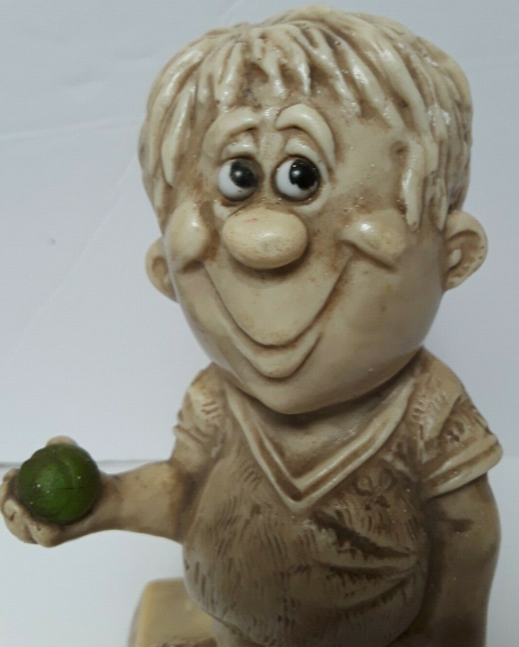 R&W Berries Co's "World's Greatest Tennis Player" figurine 1973 ~ Made in USA Item image 2