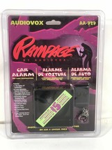 Audiovox Rampage Car Alarm Vintage Model AA-929 Quick Installation Set-
... - £142.79 GBP