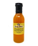 Aunty Lilikoi Passion Coconut Syrup 12oz | Hawaiian Dessert Pancake Topping - $23.86