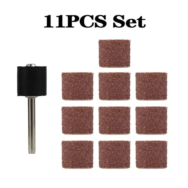 120Grit Sanding Drums Kit Sanding  1/2 1/4 Inch Sand Mandrels Fit for Dremel Nai - $172.02