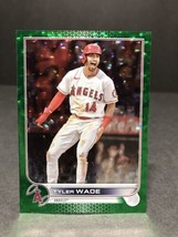 2022 Topps Update TYLER WADE Green Ice Rainbow Foil /499 Angels #US232 Angels - $1.97