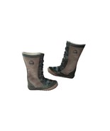 Sorel Mackenzie NL 1603-365 Lace Up Tall Waterproof Brown/Green Wmn Boot... - $24.75 CAD