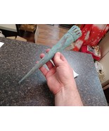 Department 56 11&quot; Hand Held Torch Tea Light Holder Patina Cosplay Mediev... - €17,10 EUR