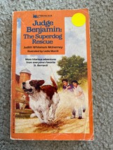 Judge Benjamin: The Superdog Rescue 1986 Judith Whitelock McInerney Minstrel - $6.34