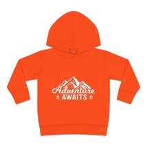 Personalized Toddler Hoodie: Adventure Awaits Decal, Comfy Fleece, Side ... - £27.17 GBP