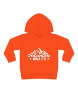 Personalized Toddler Hoodie: Adventure Awaits Decal, Comfy Fleece, Side ... - £26.70 GBP