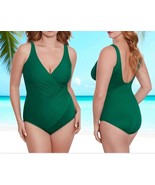 Miraclesuit Dd Cup Oceanus Draped Allover-Slimming One-Piece Swimsuit US... - $61.93 CAD