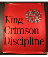 prog KING CRIMSON Discipline 1981 WEA/Warner Bros. original Canada PROMO... - $82.30 CAD