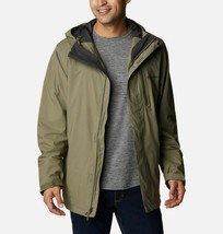 NWT mens large/L Columbia Golden Grove Shell Jacket khaki XM1467 397 - £60.60 GBP