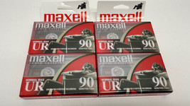 Maxell Audio Cassette 2- 2 pack 90 minute Normal Bias UR Brand New Sealed - $15.79