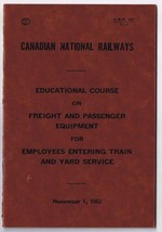 CNR Canadian National Railways Educational Course Freight &amp; Passenger Equipment - £11.67 GBP