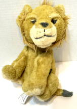 Disney The Lion King Plush Simba Brown 8 Inches Stuffed Lovey Animal - £10.86 GBP