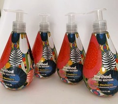 Method Limited Edition ~ Wild Dewberry Hand Wash 12 fl oz Each Lot Of 4 - $39.59