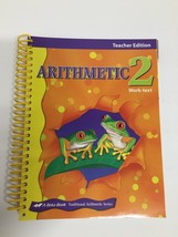 A Beka Traditional Arithmetic Series Math 2nd Gr. Work Text Teacher Edition 2015 - £3.06 GBP