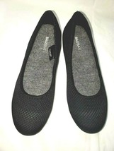 Baubax Shoes Ladies Size U.S. 8 Black Dressy Flat  - £33.94 GBP