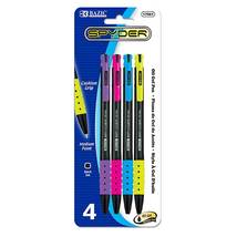 Spyder Oil-Gel Ink Black Retractable Pen, Soft Barrel Grip, Stick Ballpo... - £4.71 GBP+