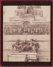 Niederwald Monument, Germany - Large Antique 8x10 Cabinet Photo #1 - £19.78 GBP