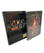 Star Wars The Force Awakens Blu-ray DVD Digital HD 2015 3 Disc Set Slipc... - £6.88 GBP