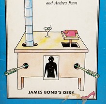 1988 The Desk Book Satire Humor Booklet Kraus Penn Vintage - £11.79 GBP