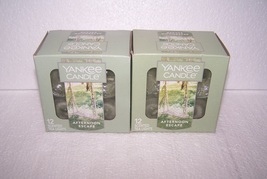 Yankee Candle Afternoon Escape 12 Pack Scented Tea Light Candle - x2 - £18.48 GBP