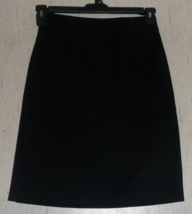 New Womens Talbots Petites Stretch Lined Black Skirt Size 2 - £22.38 GBP